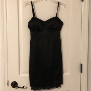 Guess black mini dress size 4